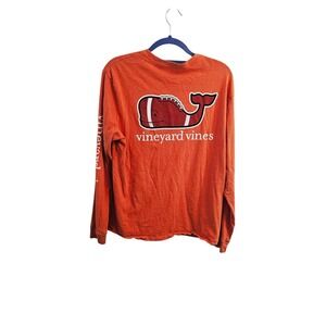Vineyard‎ Vines Football Edition Long Sleeve Casual T-Shirt Men's Medium
